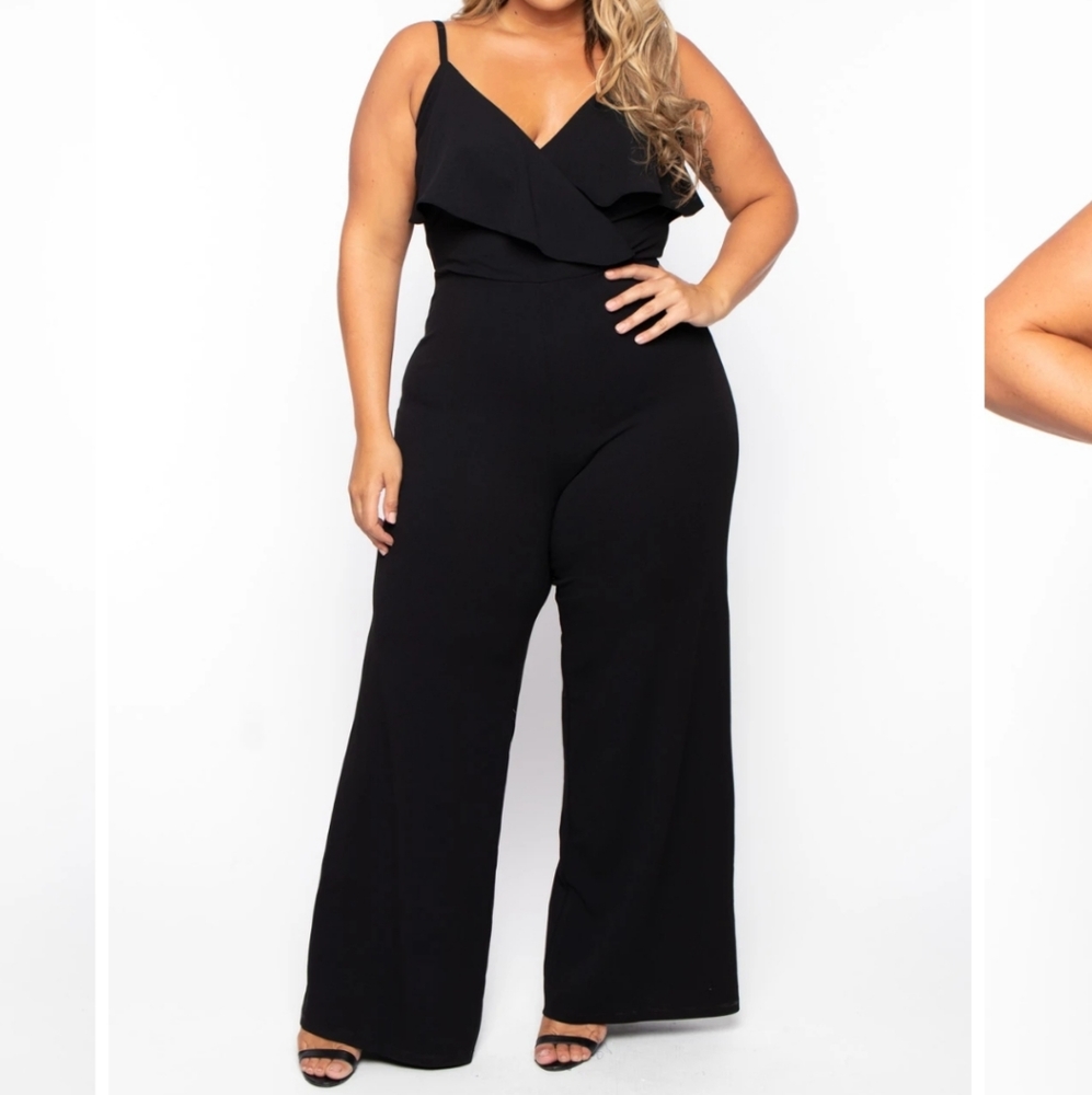 Plus size 3xl Black jumper/romper